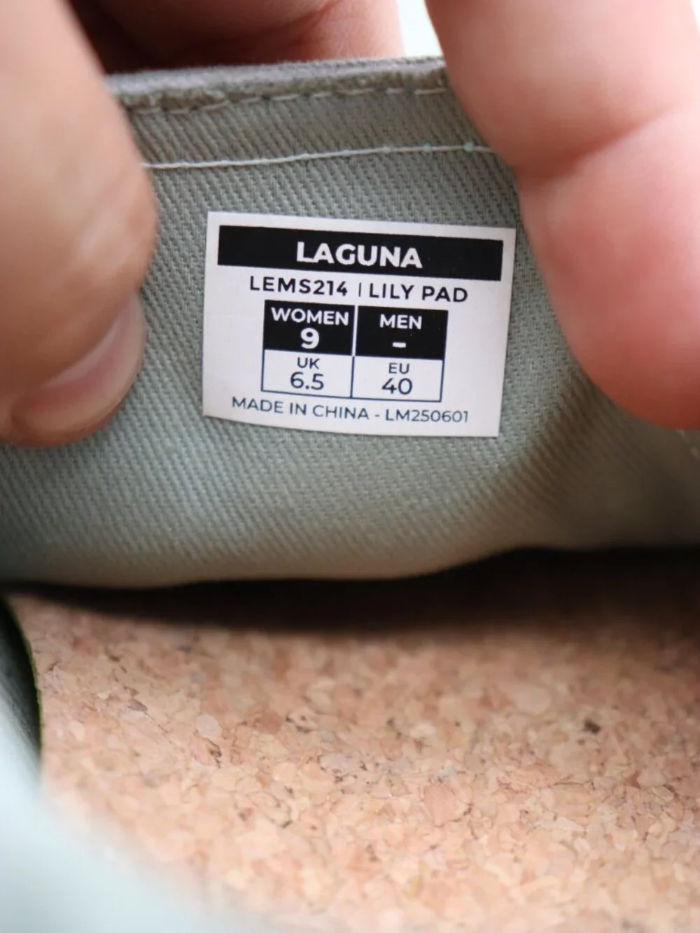 Lems Laguna Women's Size 9 Green Slip On Sneakers Casual Canvas